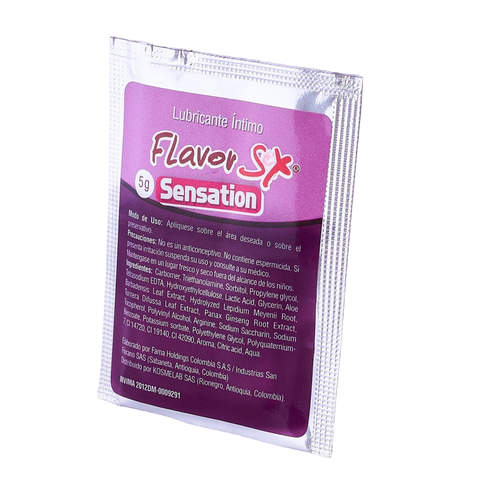 MULTIORGASMO SACHET FLAVOR SEX X5G